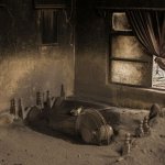Casa sepolta sotto la cenere del Volcan de Fuego, Filippine - Foto Daniele Volpe | World Press Photo